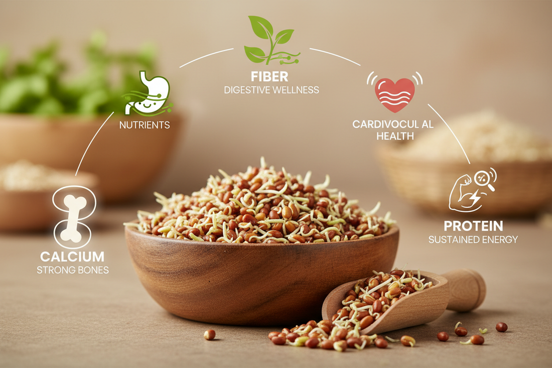 Benefits of Sprouted Ragi