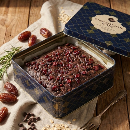 Choc-Oat-Date Cake