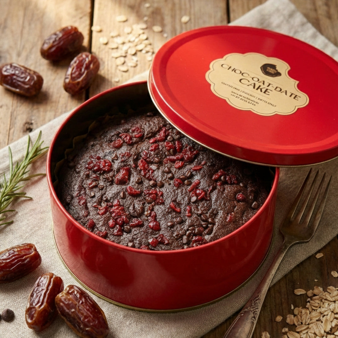 Choc-Oat-Date Cake