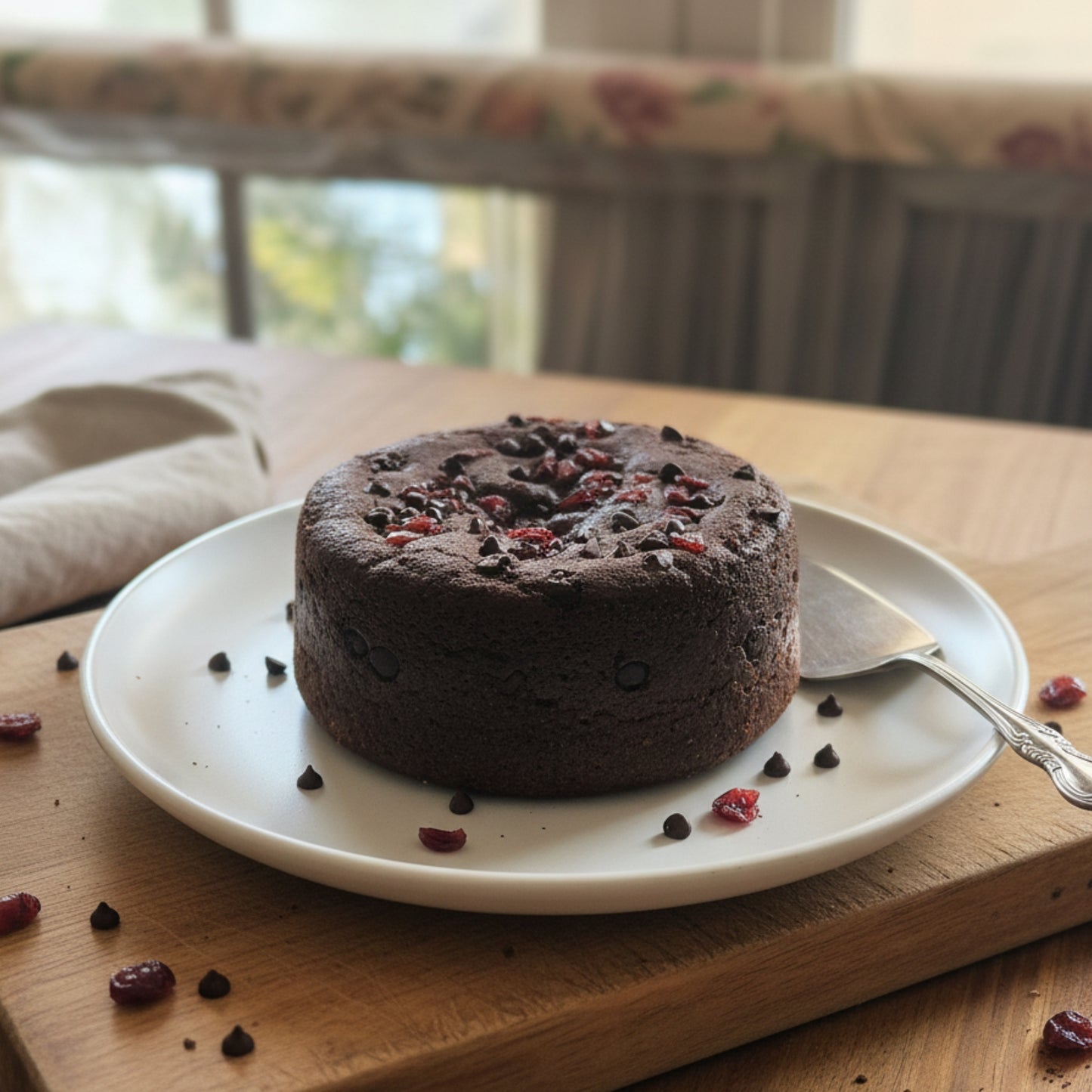 Choc-Oat-Date Cake
