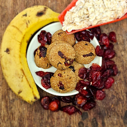 Banana-Berry Cookies | Healthy Oats & Cranberry cookies for Kids & Adults (80g)