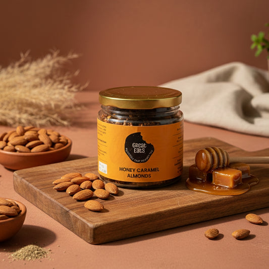 Honey Caramel Almonds