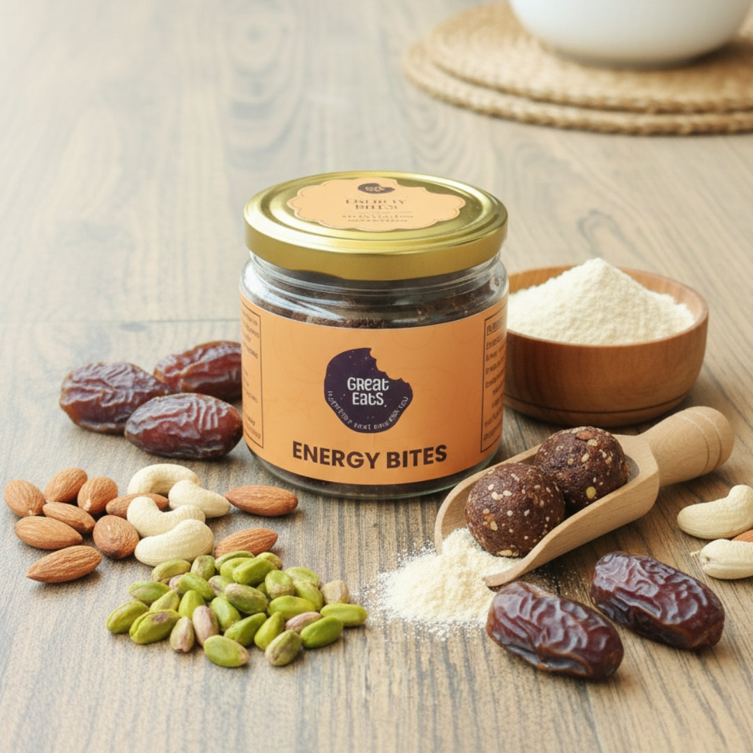 Energy Bites | Nutri-dense Laddoos